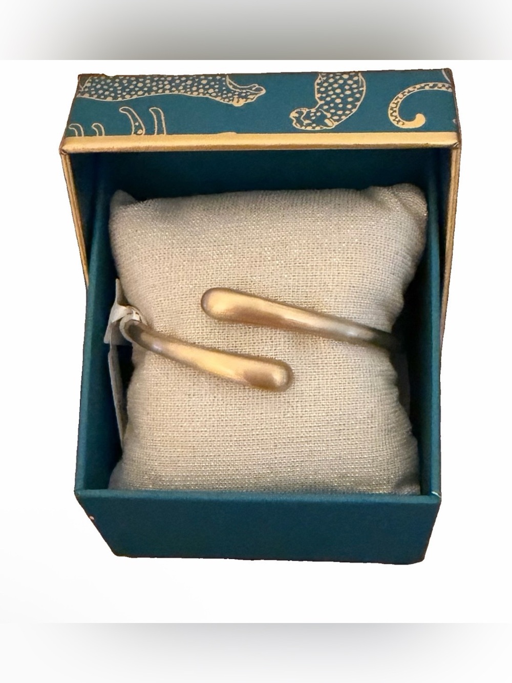 House of Harlow 1960 Matte Gold Open Cuff Bracelet